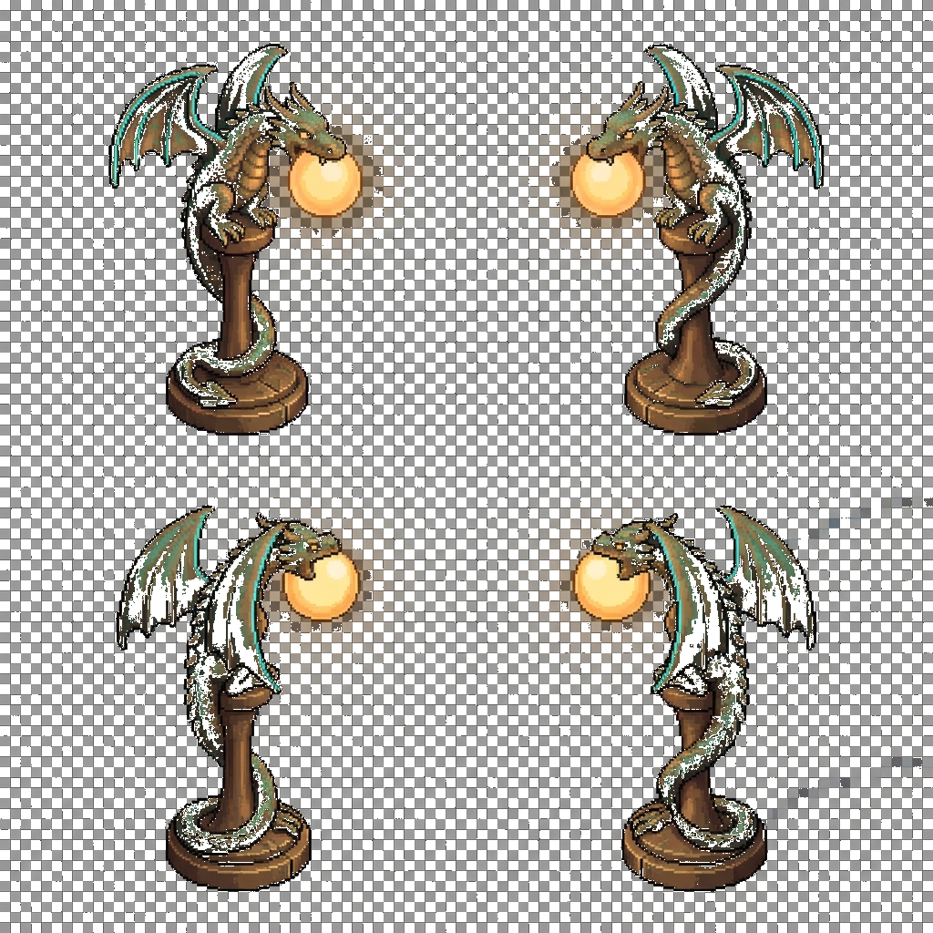 Dragon lamp