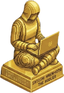 Satoshi Statue